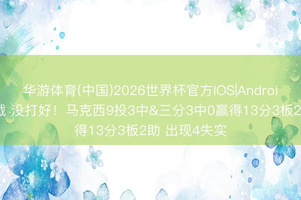 华游体育(中国)2026世界杯官方IOS|Android手机app下载 没打好！马克西9投3中&三分3中0赢得13分3板2助 出现4失实