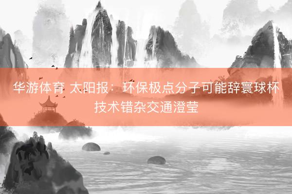 华游体育 太阳报:环保极点分子可能辞寰球杯技术错杂交通澄莹